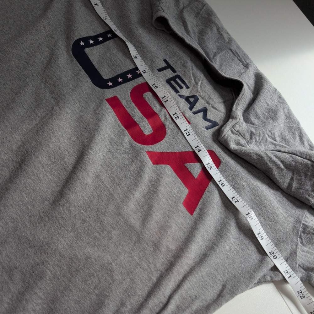 Polo Ralph Lauren Team USA 2022 Olympic Games Gray Long Sleeve T-Shirt Mens L - Picture 9 of 11